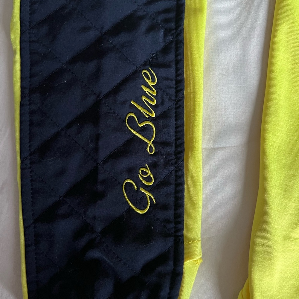 017: U of M Maize and Blue Embroidered Zip-Up Jacket - Picture 2 of 10